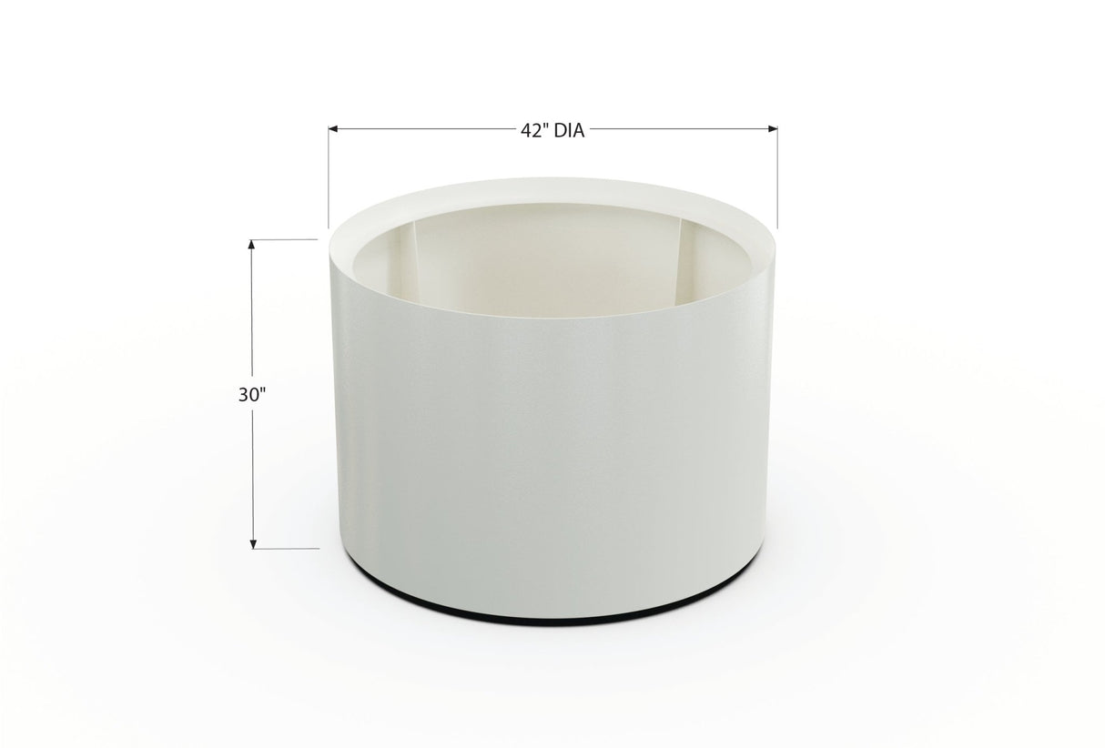 Aluminum Round Planter - Plantercraft