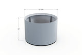 Aluminum Round Planter - Plantercraft