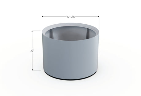 Aluminum Round Planter - Plantercraft