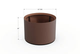 Aluminum Round Planter - Plantercraft