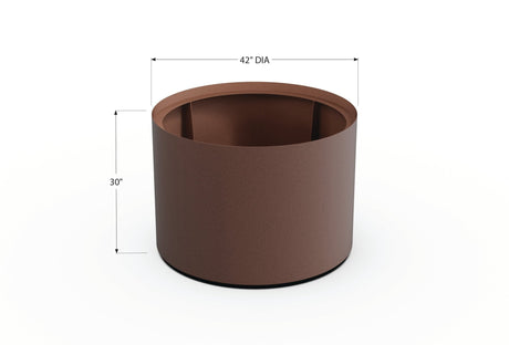 Aluminum Round Planter - Plantercraft