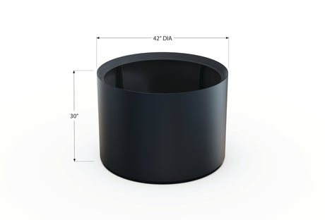 Aluminum Round Planter - Plantercraft