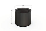 Aluminum Round Planter - Plantercraft