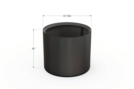 Aluminum Round Planter - Plantercraft