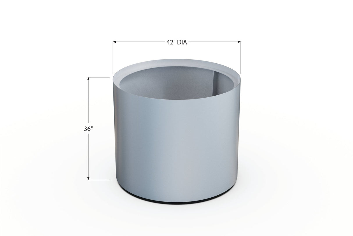 Aluminum Round Planter - Plantercraft