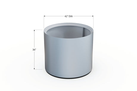Aluminum Round Planter - Plantercraft