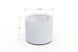 Aluminum Round Planter - Plantercraft