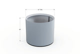Aluminum Round Planter - Plantercraft