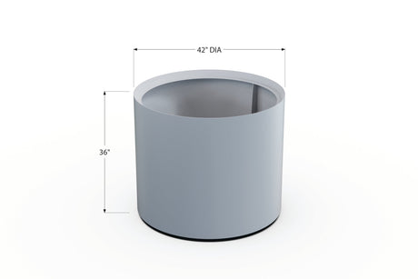 Aluminum Round Planter - Plantercraft