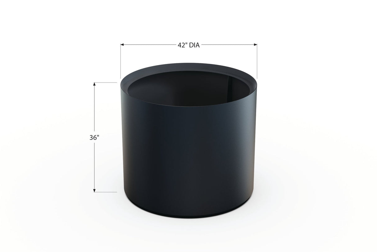 Aluminum Round Planter - Plantercraft