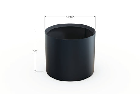 Aluminum Round Planter - Plantercraft