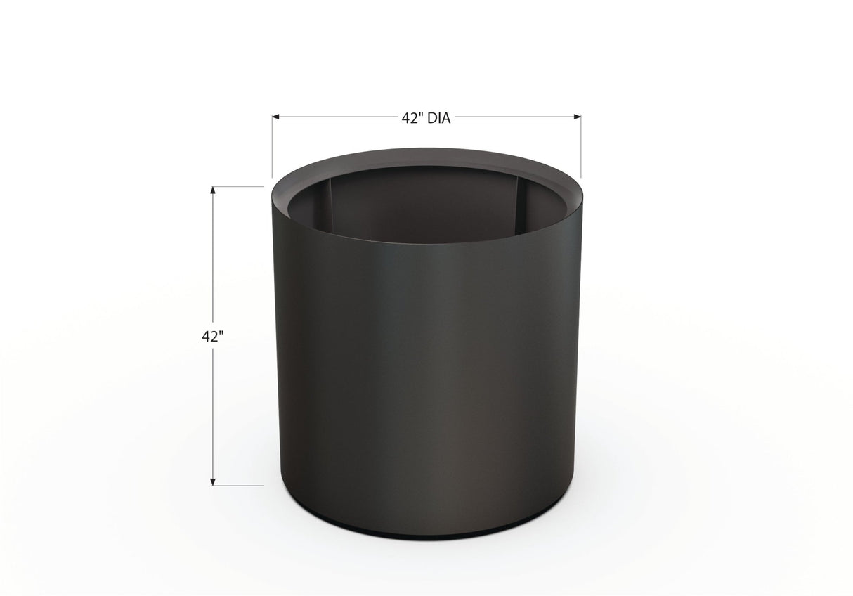 Aluminum Round Planter - Plantercraft