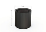 Aluminum Round Planter - Plantercraft