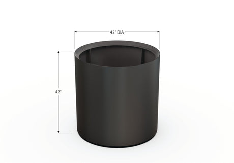 Aluminum Round Planter - Plantercraft
