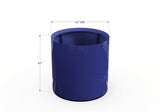 Aluminum Round Planter - Plantercraft