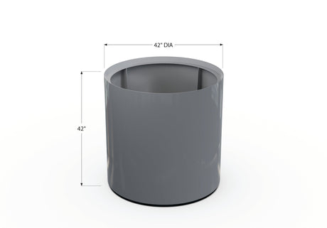 Aluminum Round Planter - Plantercraft