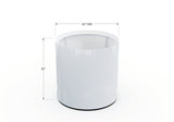 Aluminum Round Planter - Plantercraft