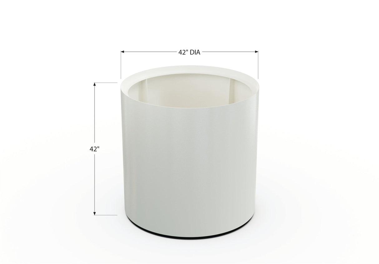 Aluminum Round Planter - Plantercraft