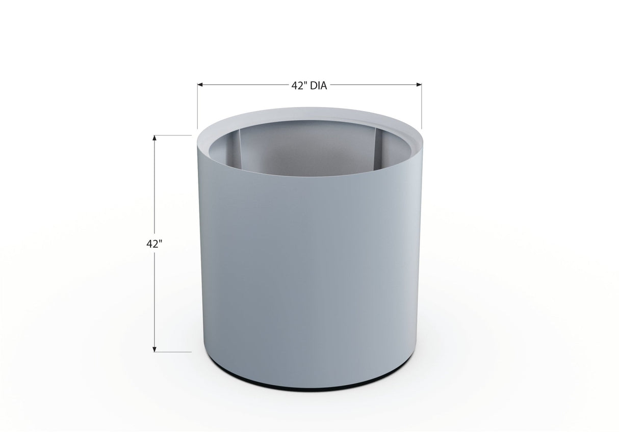 Aluminum Round Planter - Plantercraft