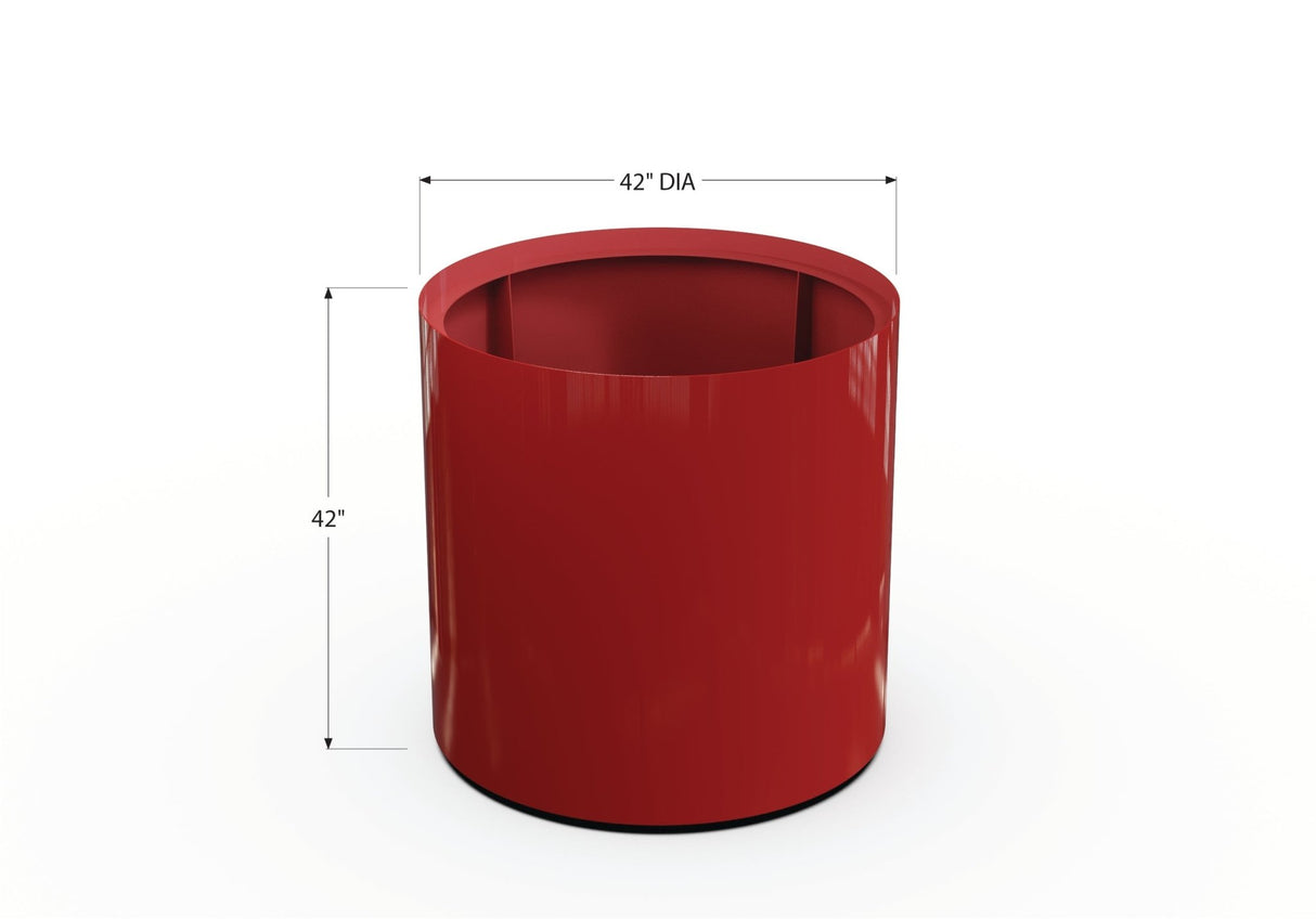 Aluminum Round Planter - Plantercraft