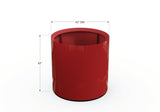 Aluminum Round Planter - Plantercraft