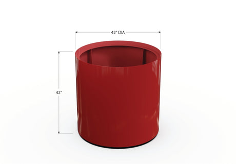 Aluminum Round Planter - Plantercraft