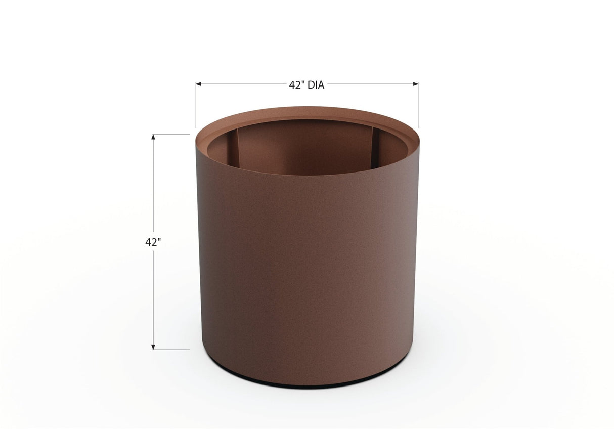 Aluminum Round Planter - Plantercraft