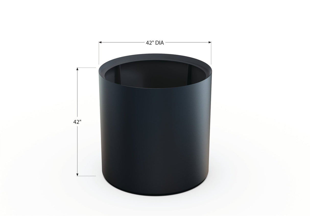 Aluminum Round Planter - Plantercraft