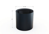 Aluminum Round Planter - Plantercraft