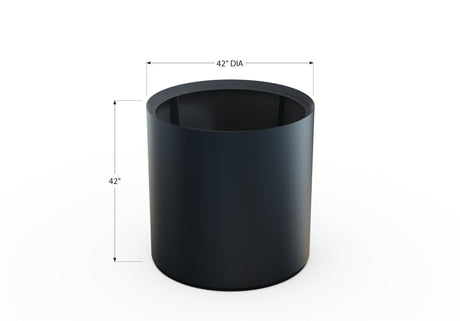 Aluminum Round Planter - Plantercraft