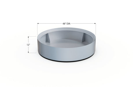 Aluminum Round Planter - Plantercraft