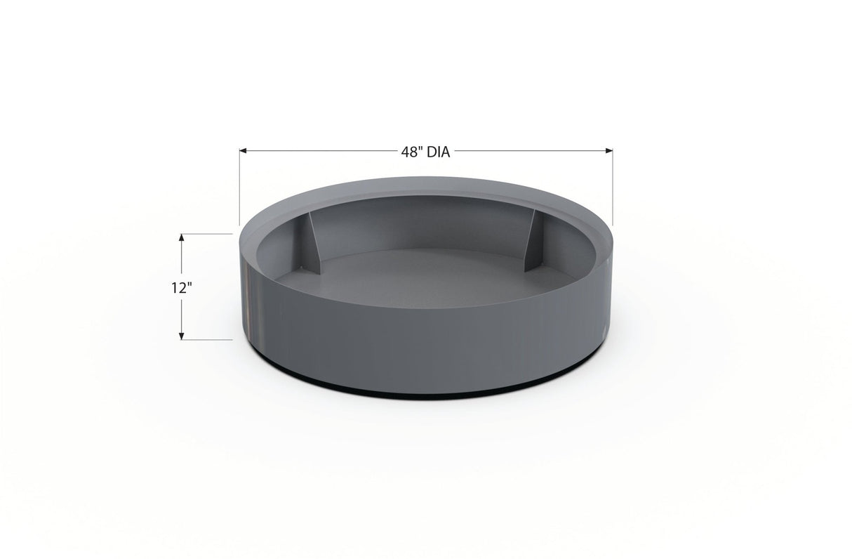 Aluminum Round Planter - Plantercraft