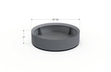Aluminum Round Planter - Plantercraft