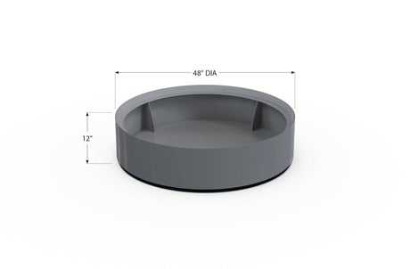 Aluminum Round Planter - Plantercraft
