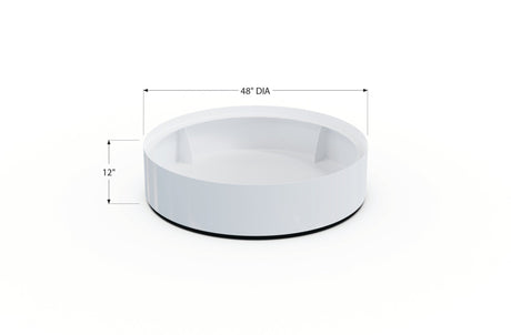 Aluminum Round Planter - Plantercraft