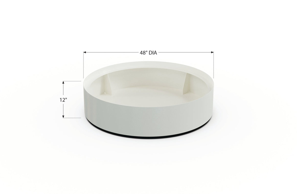 Aluminum Round Planter - Plantercraft