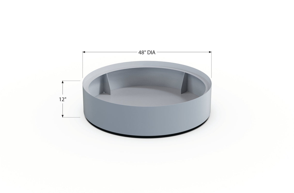 Aluminum Round Planter - Plantercraft