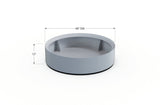 Aluminum Round Planter - Plantercraft