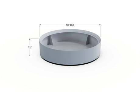 Aluminum Round Planter - Plantercraft