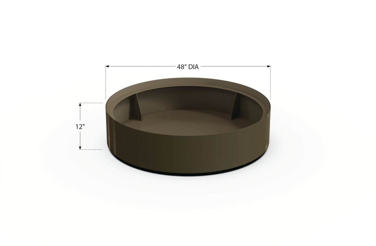 Aluminum Round Planter - Plantercraft