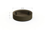 Aluminum Round Planter - Plantercraft