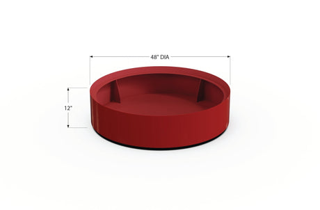 Aluminum Round Planter - Plantercraft