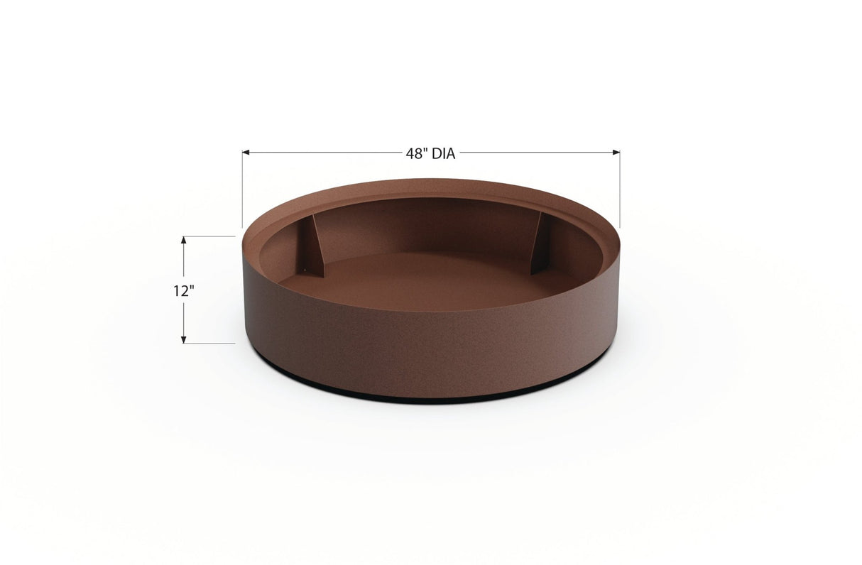 Aluminum Round Planter - Plantercraft
