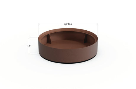 Aluminum Round Planter - Plantercraft