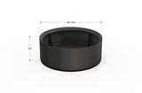Aluminum Round Planter - Plantercraft
