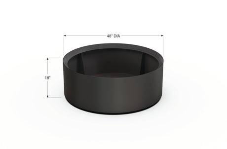 Aluminum Round Planter - Plantercraft