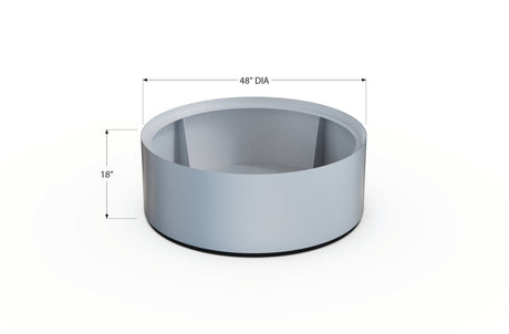 Aluminum Round Planter - Plantercraft