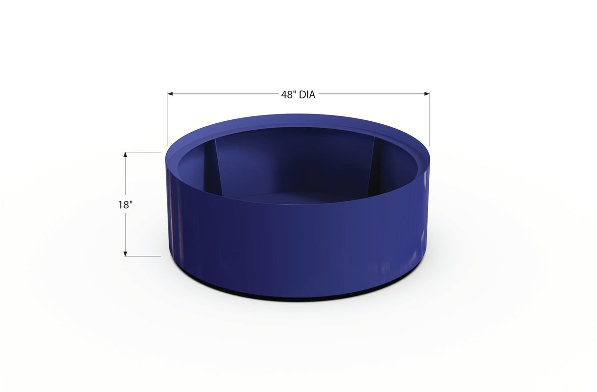Aluminum Round Planter - Plantercraft