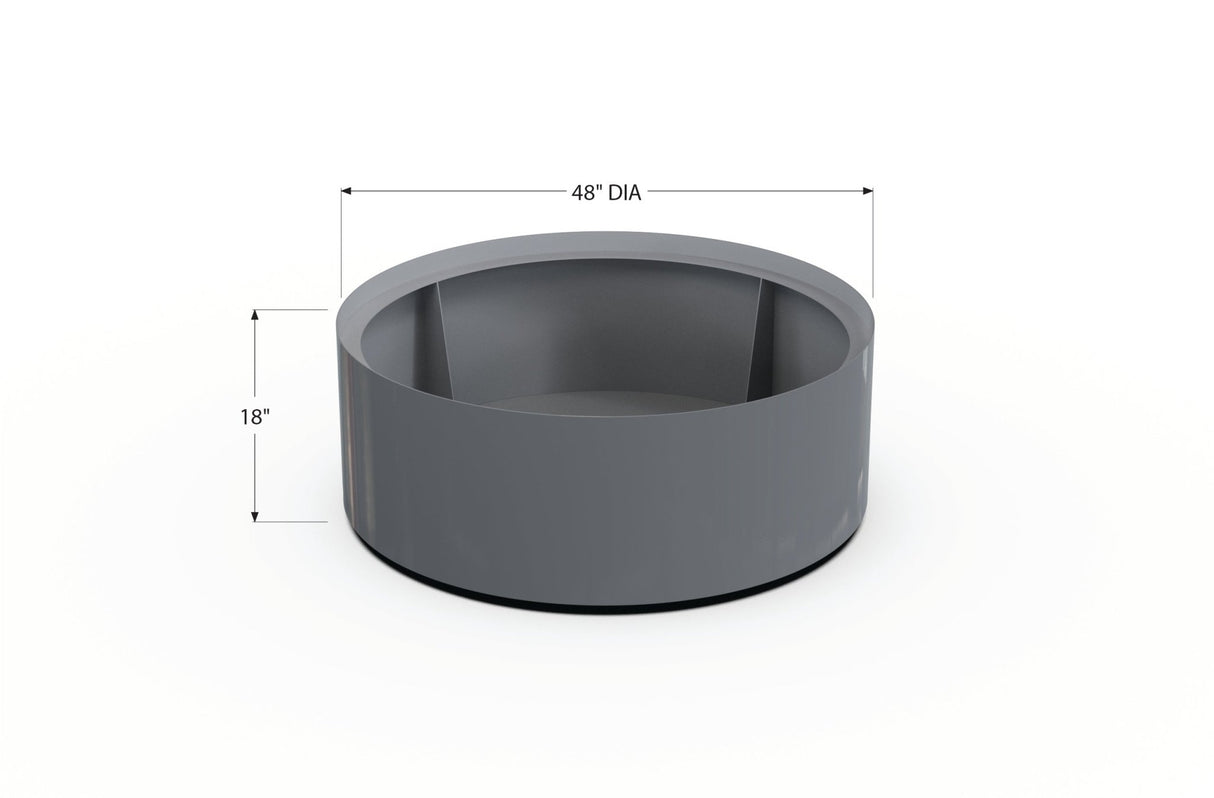 Aluminum Round Planter - Plantercraft