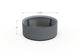 Aluminum Round Planter - Plantercraft
